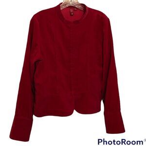 SO Real Red Velveteen Jacket XL